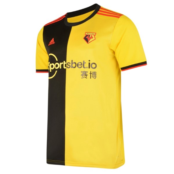 Trikot Watford Heim 2019-20 Gelb Fussballtrikots Günstig